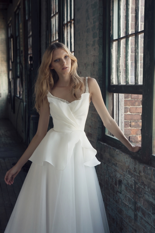 Michelle Roth - Fall 2014 Bridal Collection  - Rebecca Wedding Dress</p>

<p